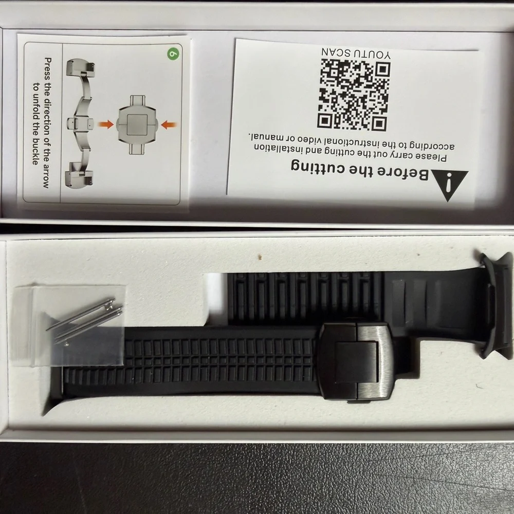 Black Smartwatch Band
